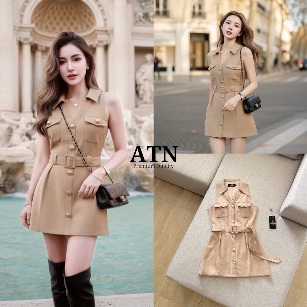 ATN BRAND : MINI DRESS ลูกคุณ ละมุนมาก