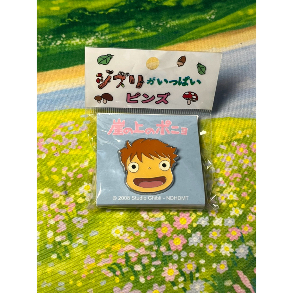 (พร้อมส่ง:ของแท้)เข็มกลัดจิบลิโปเนียว Ponyo by Studio Ghibi ลิขสิทธิ์แท้จากญี่ปุ่น🇯🇵