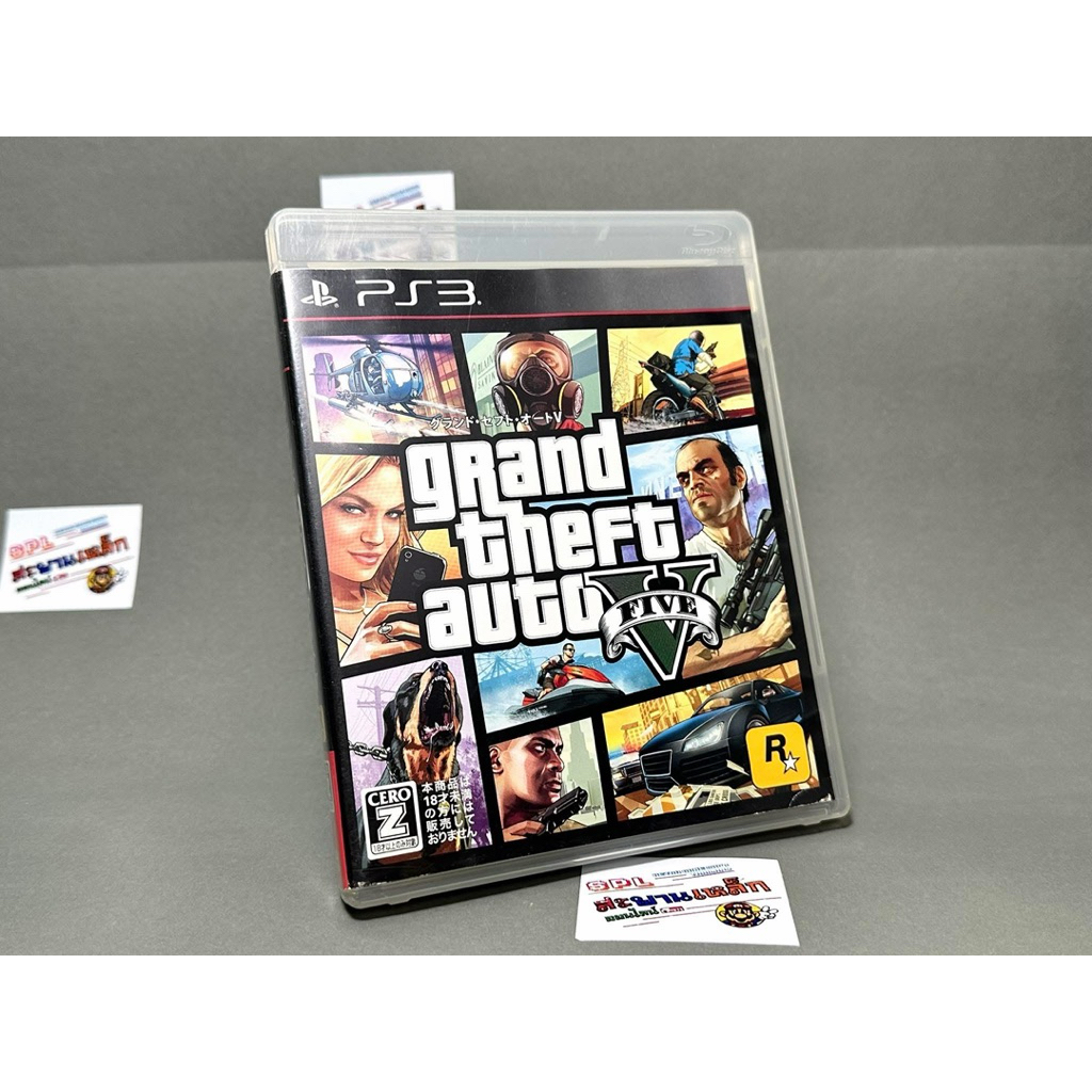 (5) แผ่นแท้ Play Station 3 (japan)[Z2](ps3)  GTA Grand Theft Auto V