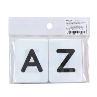 OST บัตรพยัญชนะ การ์ดอักษรและตัวเลข ขนาด 6*4.5 CM ตราโอเอสที Flashcards