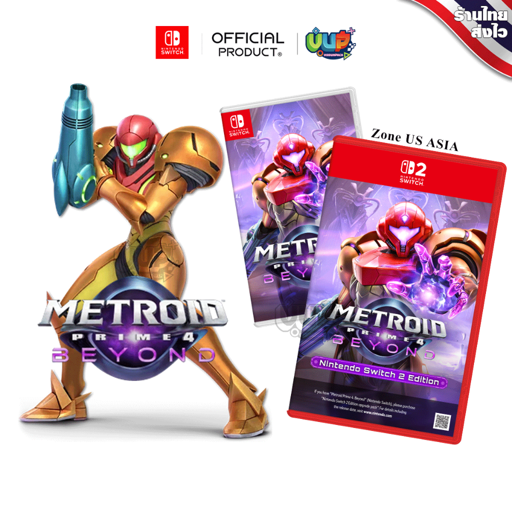 [PRE-ส่ง4ธ.ค.2025] NSW 2 / 1 : Metroid Prime™ 4: Beyond Nintendo Switch 2 R1 ASIA ENG Metroid Prime 