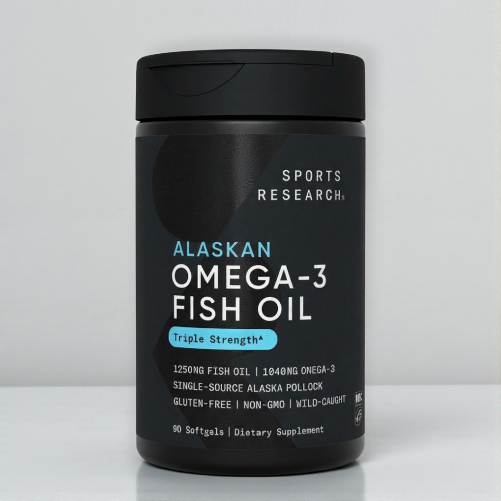 Sports Research Triple Strength Omega-3 Fish Oil มีจำนวนให้เลือก