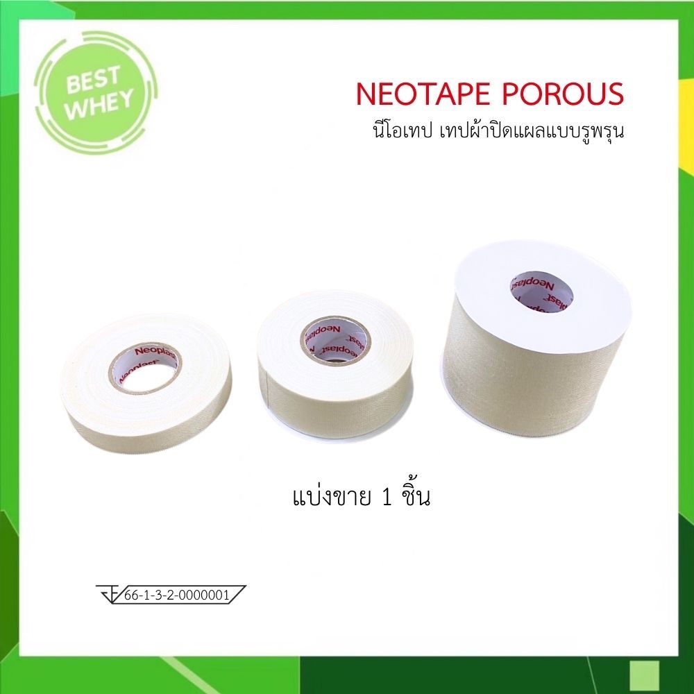 (แบ่งขาย) Neotape นีโอเทป  เทปผ้าล็อค ขนาด 1 นิ้ว x 10 หลา และ 2 นิ้ว x 10 หลา