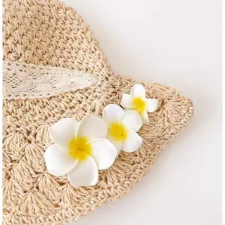 (พร้อมส่ง ส่งไวในไทย) กิ๊บติดผม กิ๊บติดผมดอกลีลาวดี ดอกไม้ติดผมเครื่องประดับ 1 ชิ้น