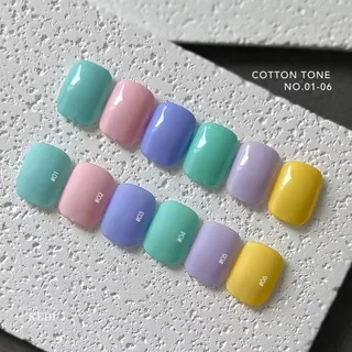 แยกขวด KEDI Cotton Tone สีเจลโทนพาสเทลละมุน