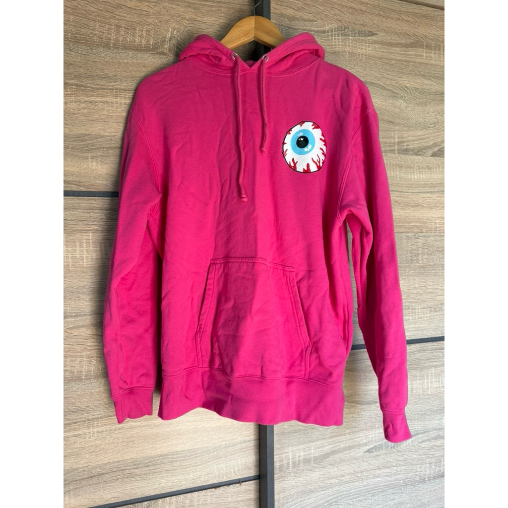 เสื้อฮู้ด แบรนด์ mishka สีชมพู