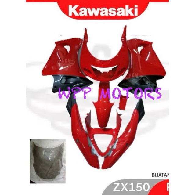 ชุดสี Kawasaki Zx150 RR Ninja150 9ชิ้น
