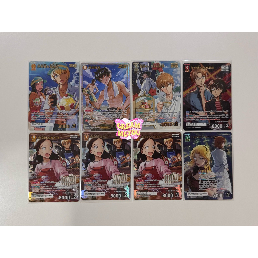 [ SRP MRP MR ] Detective Conan Card Game P06 การ์ดเกม โคนัน อามุโร่ อาซึสะ จอมโจรคิด ฮาคุบะ สึบารุ เซระ เบลม็อท ไฮบาระ