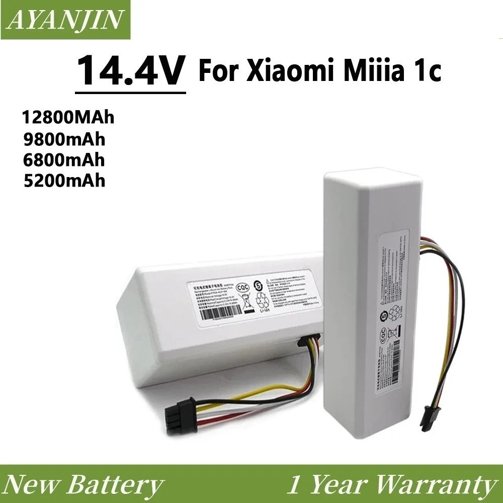 สำหรับ Xiaomi Robot แบตเตอรี่1C P1904-4S1P-MM Mijia Mi เครื่องดูดฝุ่น Sweeping Mopping Robot เปลี่ยน