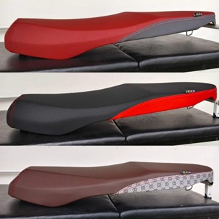 เบาะเเกรนฟีลาโน่ปี18-25 ทรงกลางสองตอนหนังเรดเดอร์ดำ/เทา/เเดง…