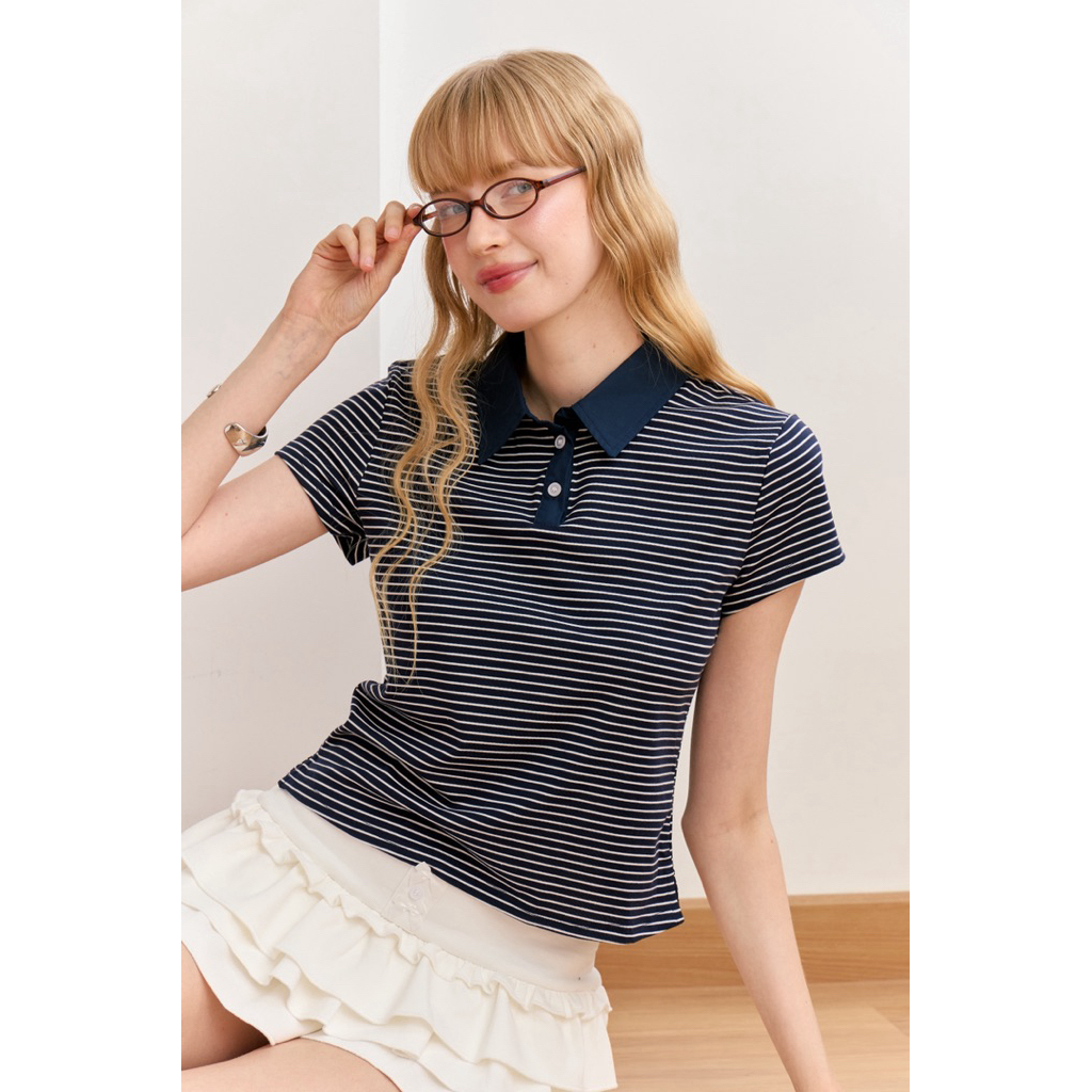 Mysis Sailor Stripe Polo