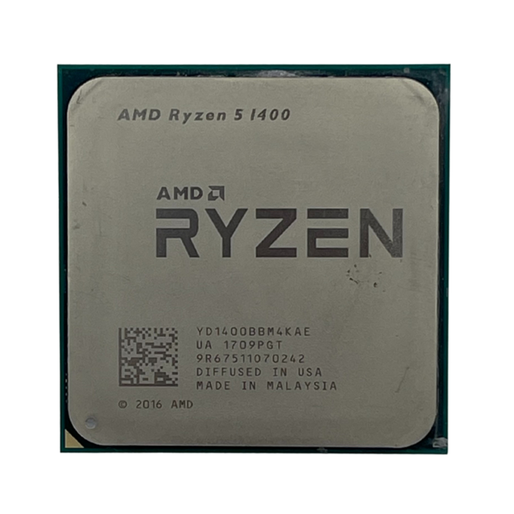 AMD RYZEN 5 1400 AM4 ซีพียูมือสอง ประกัน 30 วัน