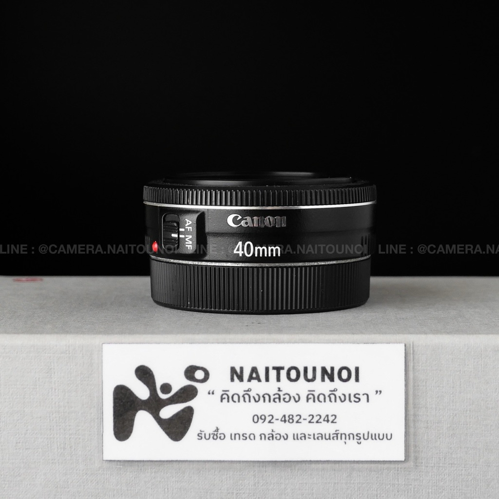 ( Used!! ) Canon EF-S 40 F2.8 STM Black < Near Mint >