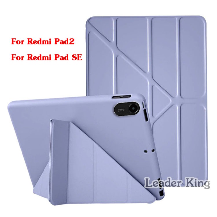 เคสพับจีบ พับY สำหรับ Redmi Pad 2 (11inch) Redmi Pad SE 11 เคส ใส่ปากกาได้ 020