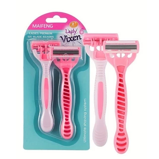 Poli Pola Ladies Premium Razor มีดโกนผู้หญิง พร้อมส่ง!!! มีดโกนหนวด โกนขน ใบมีดสแตนเลสแท้นำเข้า