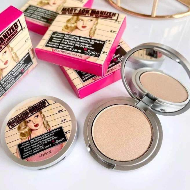 วันผลิต 2024-10-02 The Balm Mary Lou Manizer 2.2g   สีแชมเปญครีม เหมาะกับผิวคนเอเชีย
