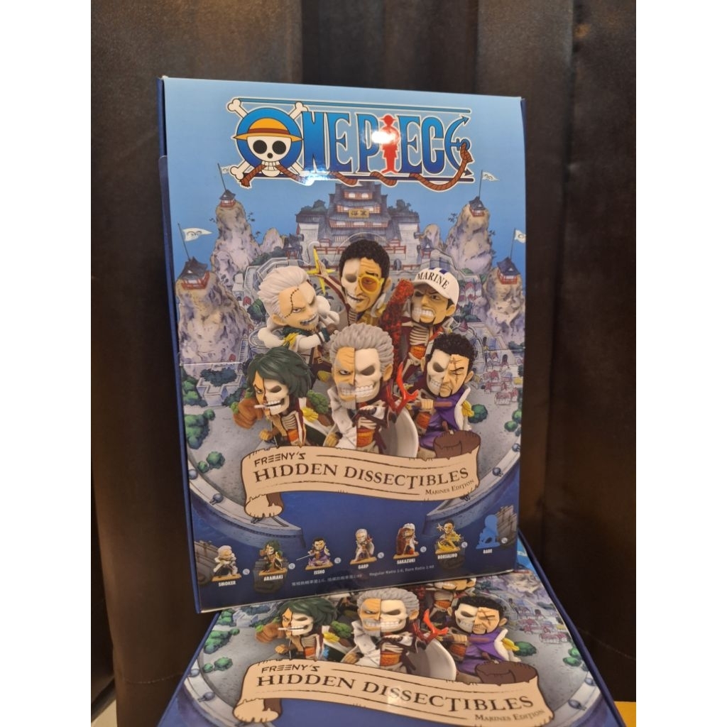 ลิขสิทธิ์แท้ กล่องสุ่มวันพีช ONE PIECE MIGHTY JAXX : HIDDEN DISSECTIBLES MARINES EDITION แบบเลือกตัว