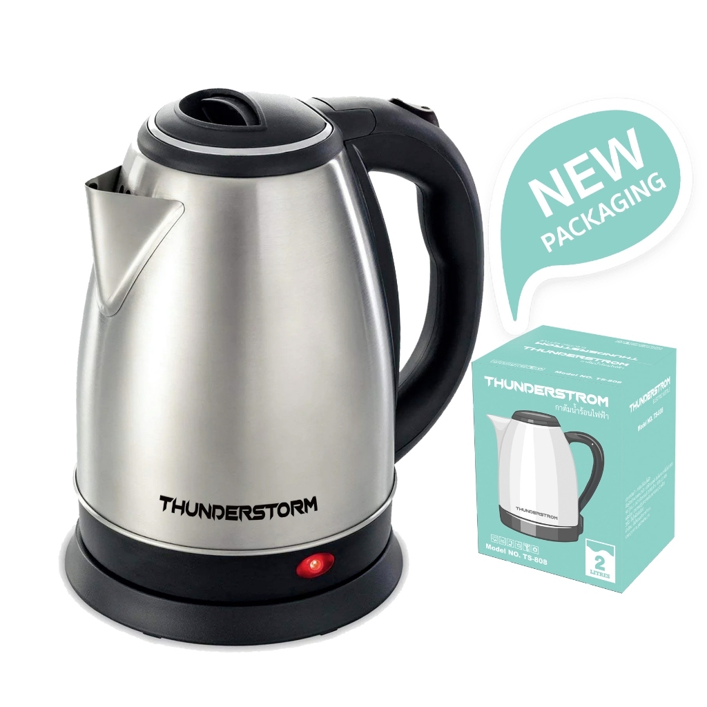 กาต้มน้ำรุ่น TS-808/SC-20A กาต้มน้ำไฟฟ้า ตัดไฟอัตโนมัติ
