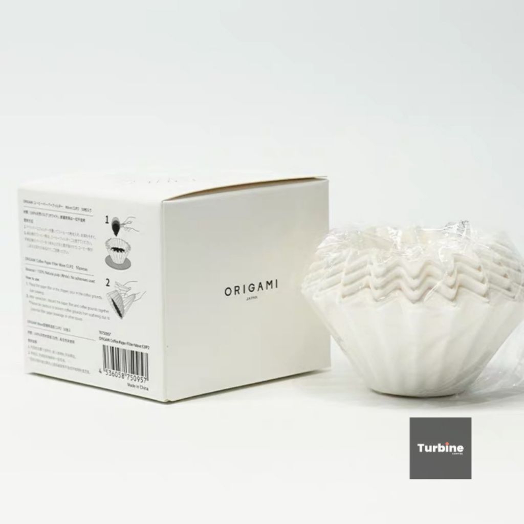 ORIGAMI COFFEE PAPER FILTER WAVE กระดาษกรองกาแฟ ของแท้