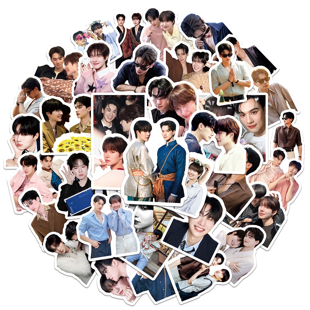 พร้อมส่ง สติ๊กเกอร์ตี่ตี่ป๋อ 108 ดวง /สติ๊กเกอร์ GMM  / ปอนภูวิน/สติ๊กเกอร์พีพีบิ้วกิ้น 54 ชิ้น  น่ารักๆๆ