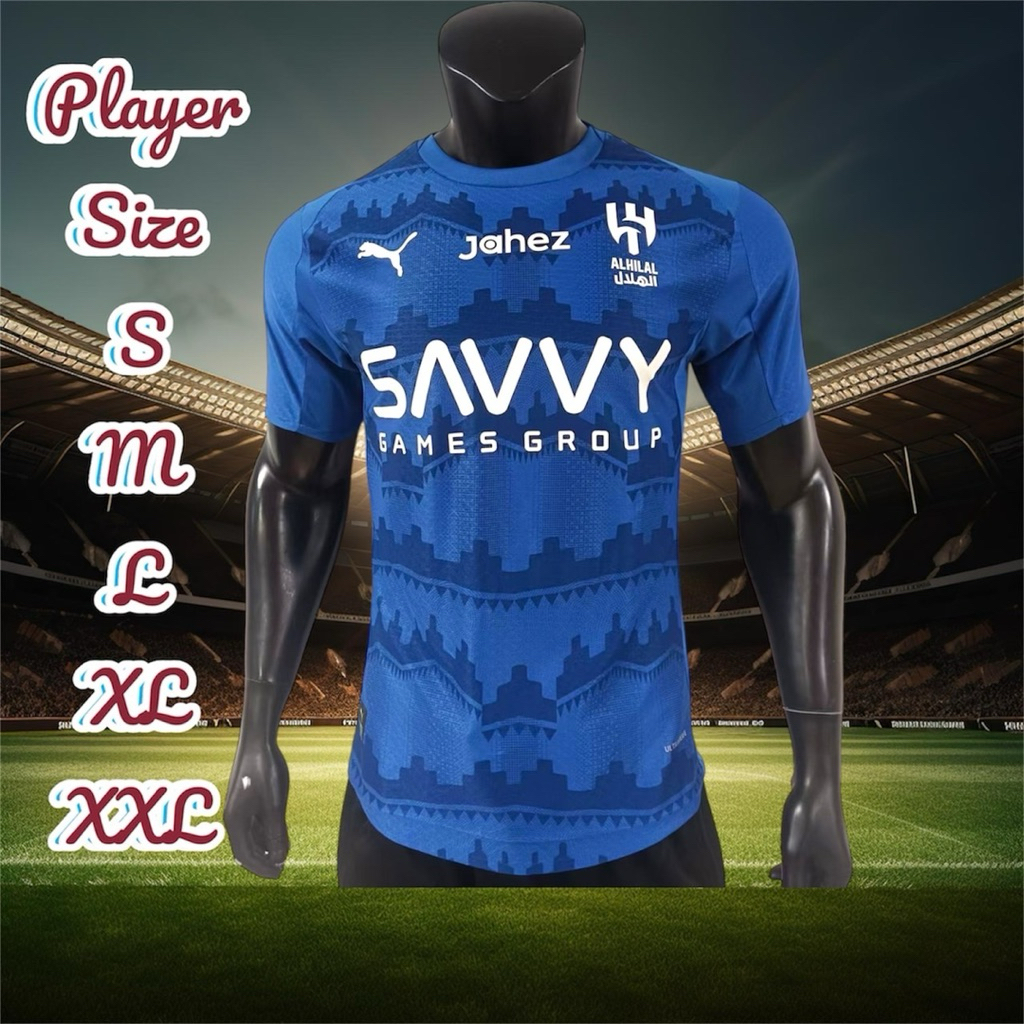 เสื้อฟุตบอลเกรดplayer Al hilal2026-2027