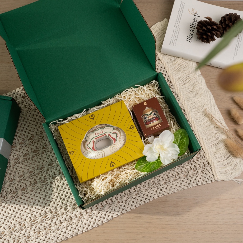 NEW IN: DUO HANUMAN GIFT SET เซตของขวัญที่ระลึกไทยๆ ราคา ถูกที่สุด ดีลบีเคเค แกลเลอรีภาพที่ 2