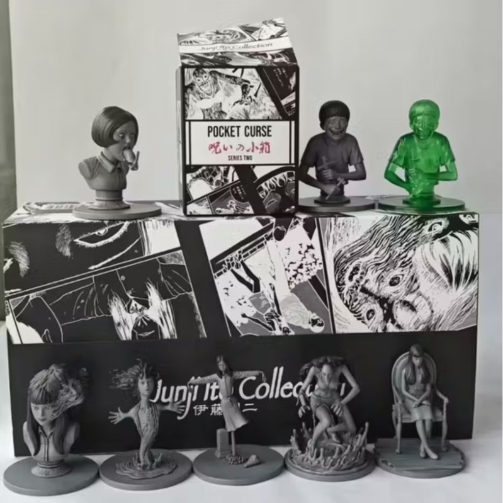 [เลือกตัว/ชต] กล่องสุ่มโมเดลจุนติ อิโต Junji Ito blind box
