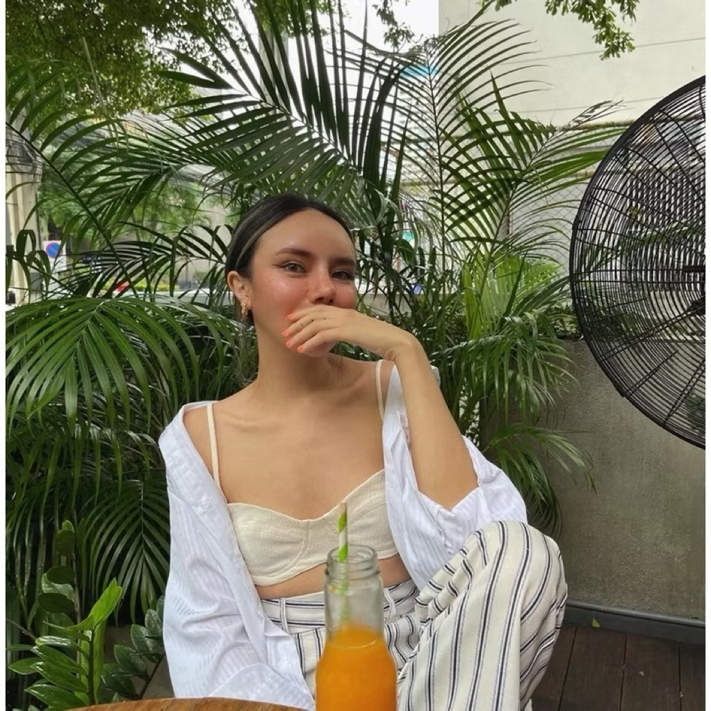 NPV - CURL BRA เสื้อบราเนือผ้ามี texture M