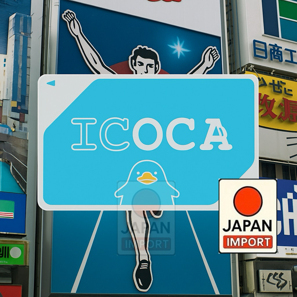 [ของใหม่ พร้อมส่ง] ICOCA IC Card (ใช้แทน Suica ในโตเกียวได้ และใช้ได้ทั่วประเทศ) บัตร ic card ญี่ปุ่น รถไฟ ร้านค้า ช้อป