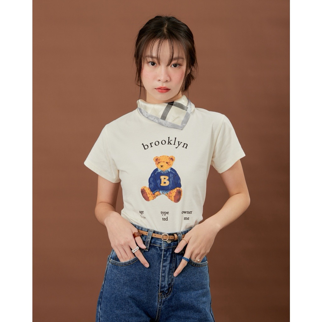 เสื้อ stylistshop sz.m เหลือ 2 ลายค่า 🐻🐶