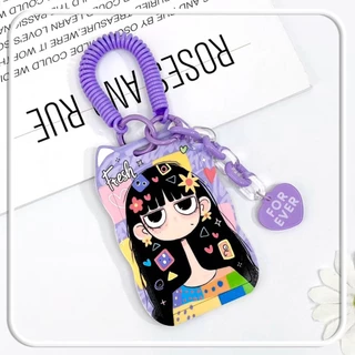 [พร้อมส่ง] Card Holder ที่ใส่บัตรลายการ์ตูน ลายน่ารัก สีสันสดใส ที่ใส่บัตรพนักงาน ที่ใส่บัตรน่ารัก ฯลฯ Biangels