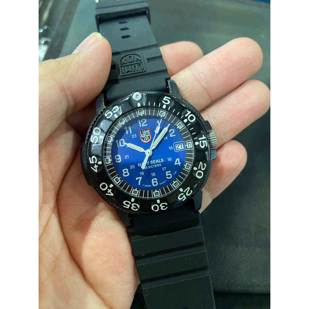 LUMINOX SERIE 3000 หน้าน้ำเงิน ของแท้ มือสอง