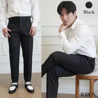 BARON Black Slacks & Pants กางเกงสแลคและกางเกงขายาว สีดำ รุ่นขายดีที่ได้รับความนิยมจากลูกค้า