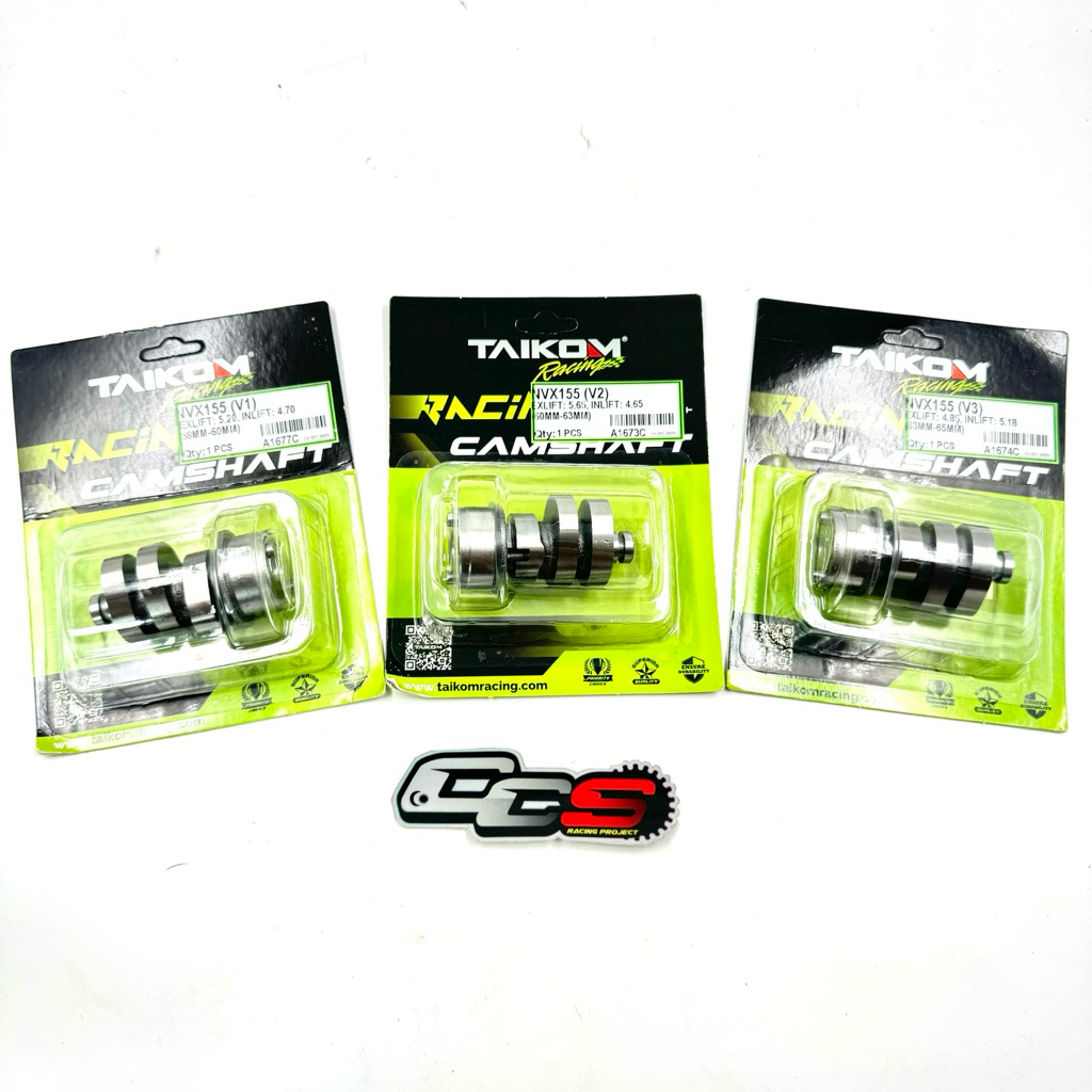 แคมแต่ง Taikom V1 V2 V3 Aerox155 / Nmax155 / R15 Vva / wr155 / mt15