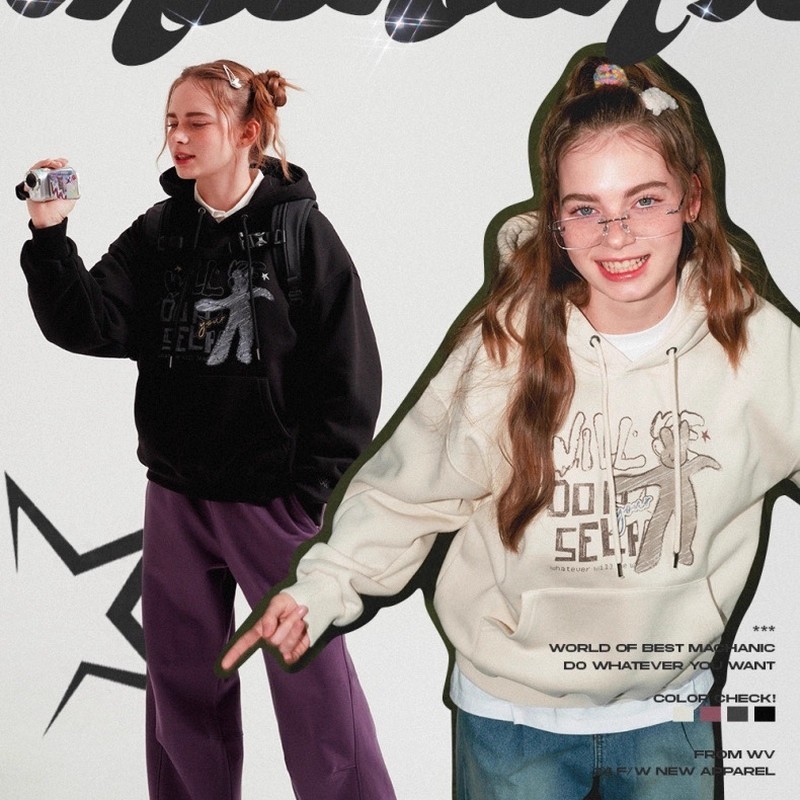 WV PROJECT น่ารัก Graffiti กระต่ายพิมพ์