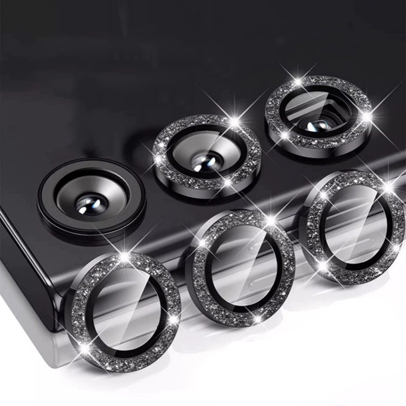 พร้อมส่งจากไทย ! ฟิล์มกระจกเลนส์กล้องแบบเพชรสำหรับ Samsung Galaxy Z Flip7 Flip6 ฟิล์มกันรอยกล้อง (23