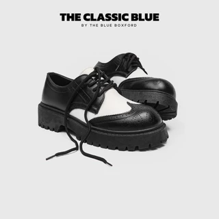 (พร้อมส่ง) The Classic blue - Wondo wingtip shoes รองเท้าหนัง - ไซส์ใหญ่สุด 44 ยาว 27.5 ซม.