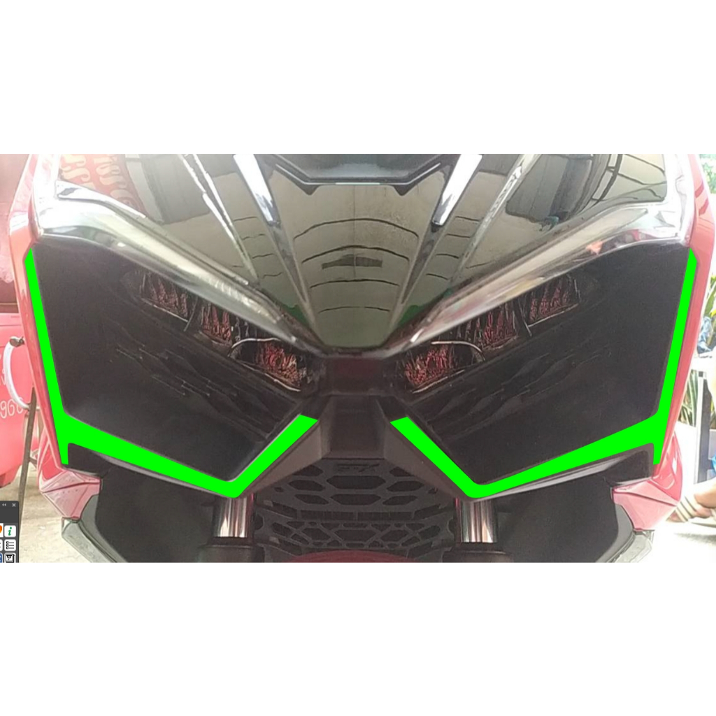 GPX DZ3 300 ฟิล์มแต่งคิ้วไฟหน้า สีสันสดใสสวยโดดเด่นไม่ซ้ำใคร ติดตั้งง่าย สินค้าออกใหม่ (สินค้าแนะนำ)