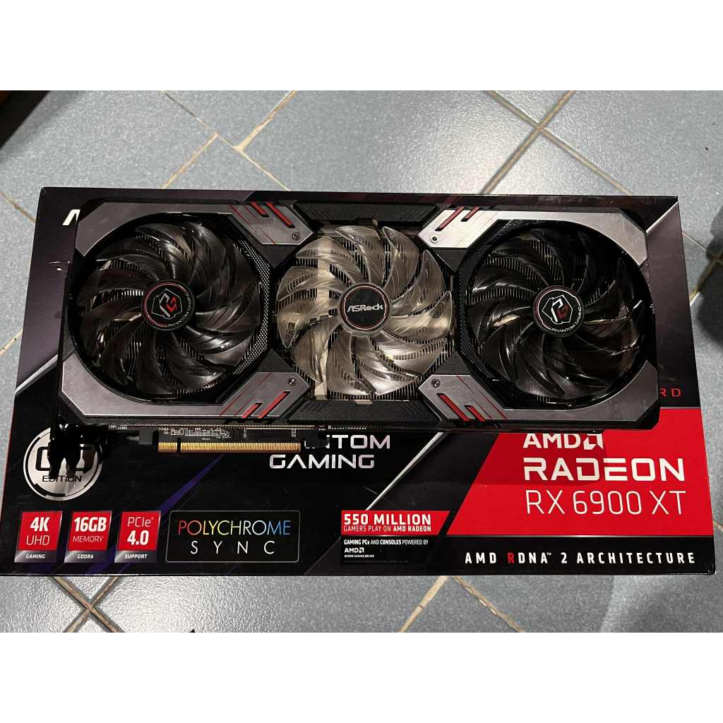 RX6900XT Asrock Phantom16GB ราคาสุดคุ้ม