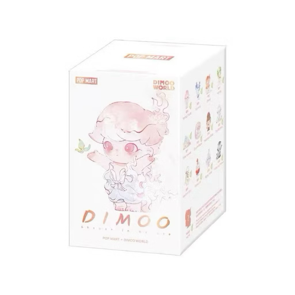 (พร้อมส่ง) แยกตัว Dimoo shape in nature ป้ายเหลือง