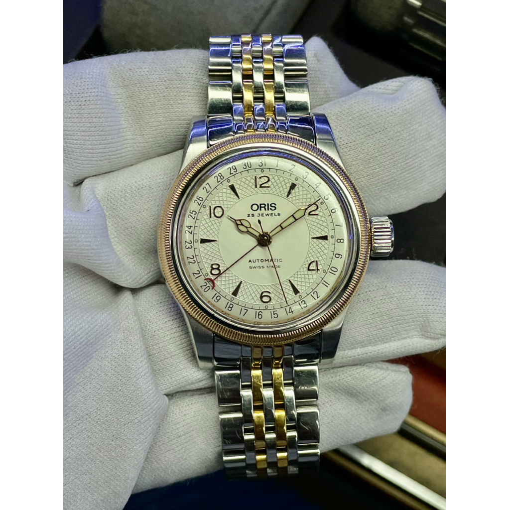 ORIS Big Crown Pointer Date Automatic  นาฬิกามือสอง ของแท้ 100%