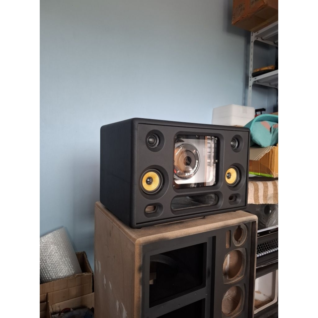 ลำโพงบูททูธdiy 6.5นิ้ว 200w แอมป์แท้tb21f+คอส