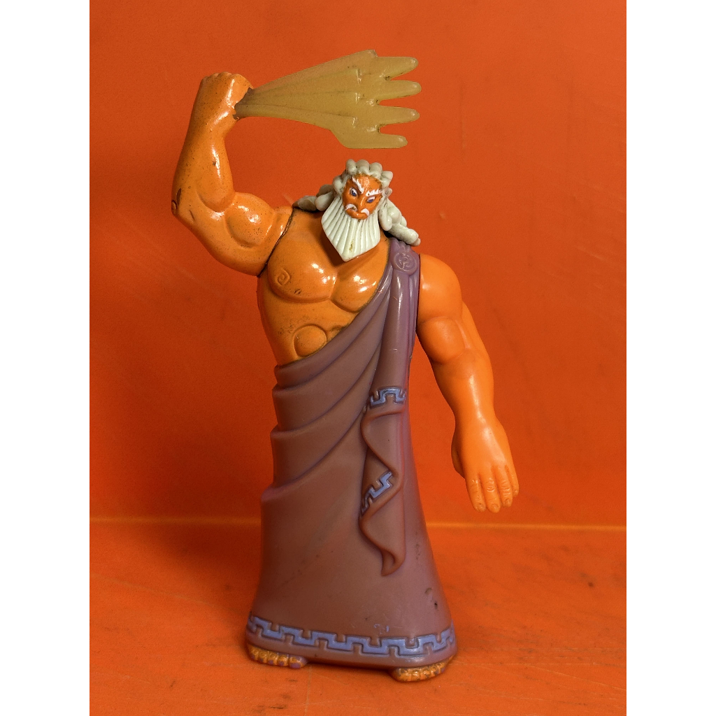 ⚡🏛️ ตุ๊กตา Zeus – จาก Hercules | งานแท้ McDonald’s | สภาพสมบูรณ์ 💫 “เทพเจ้าสายฟ้าผู้ยิ่งใหญ่จาก Olym