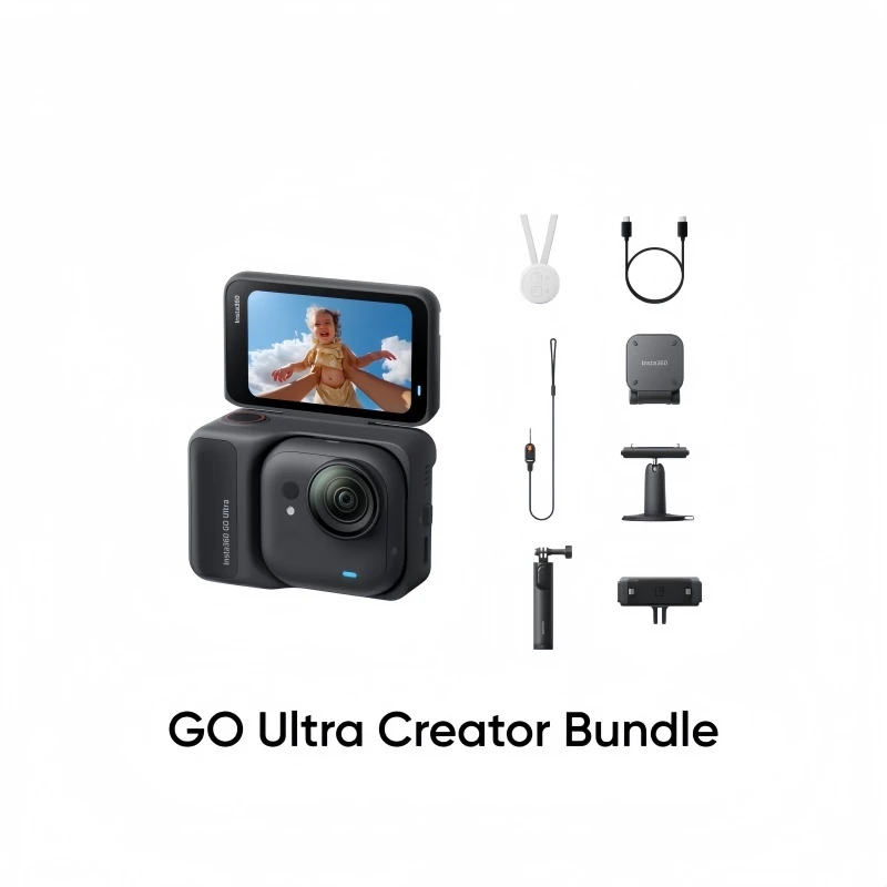【New Arrival】Insta360 GO Ultra Standard Bundle / Creator Bundle【รับประกัน 1 ปี】Tiny Hands-Free 4K Cam, น้ําหนักเบาและพกพ thumbnail 10