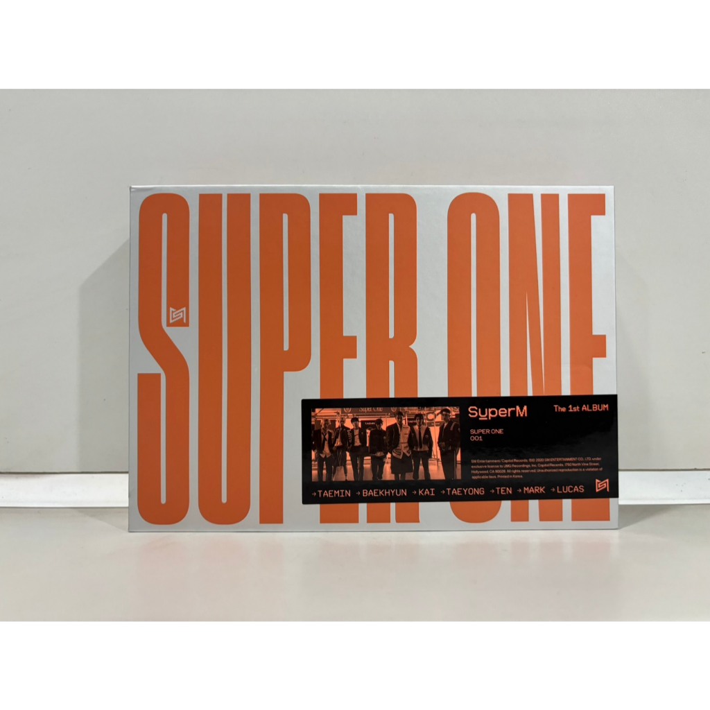 1 CD MUSIC  ซีดีเพลงเกาหลี    SuperM – Super One    (Z1C109)