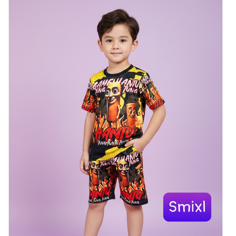 ((เก็บปลายทาง)) ถูกสุดใน Shopee ชุดแฟนซี ชุดผ้ามันการ์ตูน นล สส!