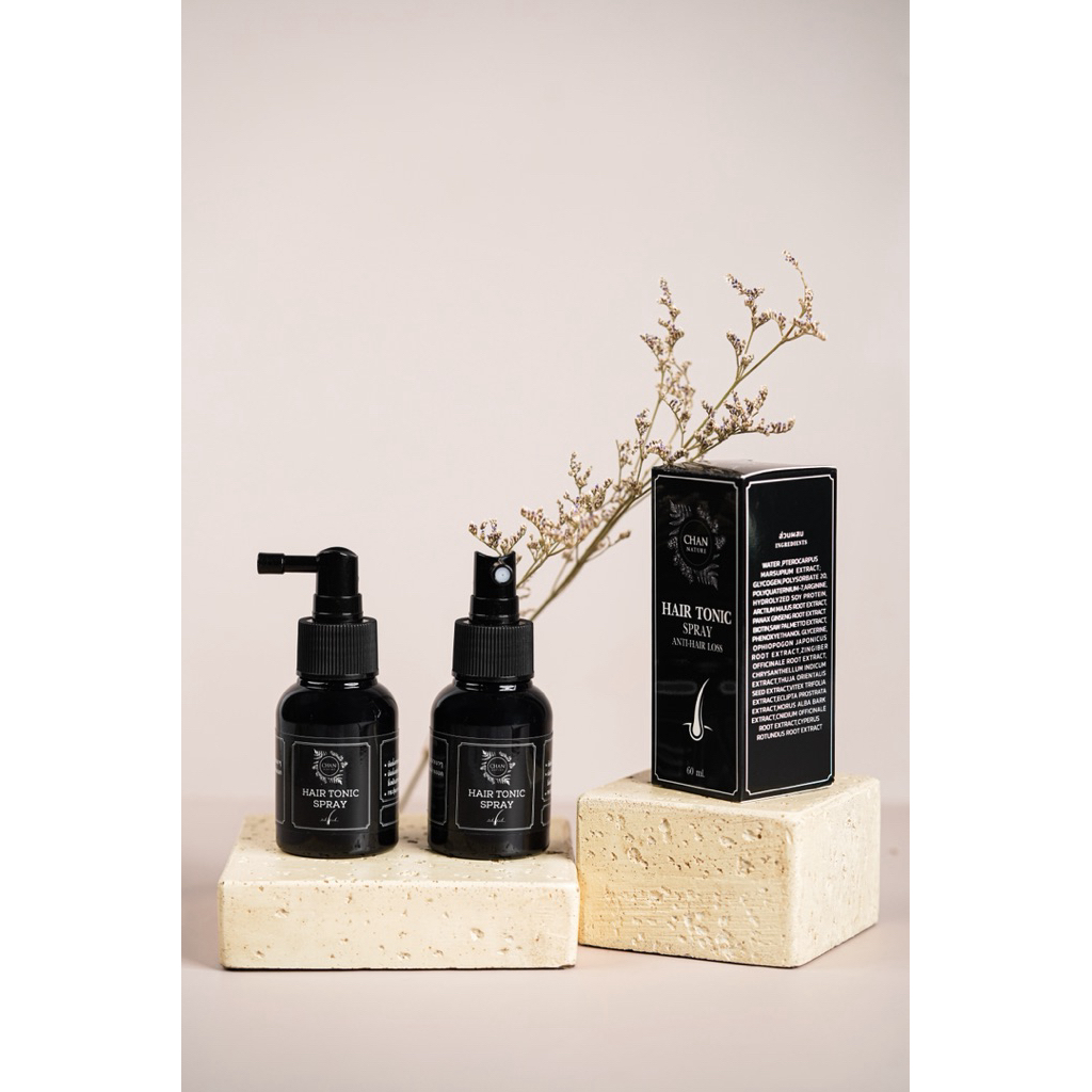 chan nature Hair Tonic Spray แฮร์โทนิคสเปรย์ ลดผมร่วง กระตุ้นผมงอกใหม่