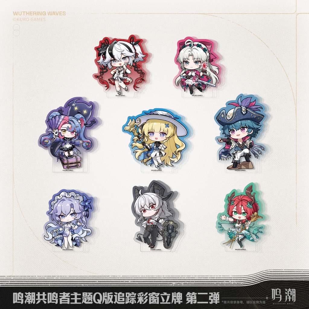 [ พร้อมส่ง / Official ] Wuthering Waves - Tracking Eye Acrylic Mini Standee Q version WuWa มินิ สแตน