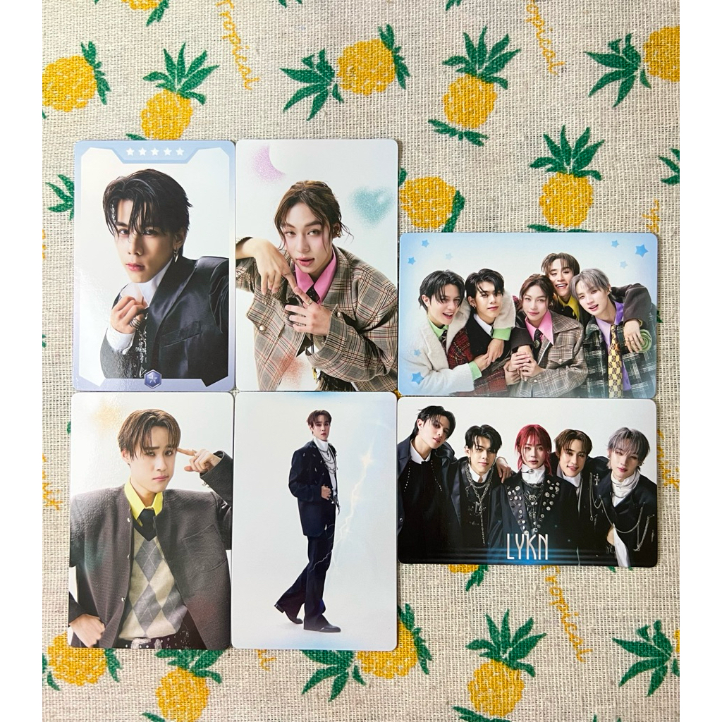 การ์ด LYKN RANDOM DUSK AND DAWN CONCERT 🩵🤍