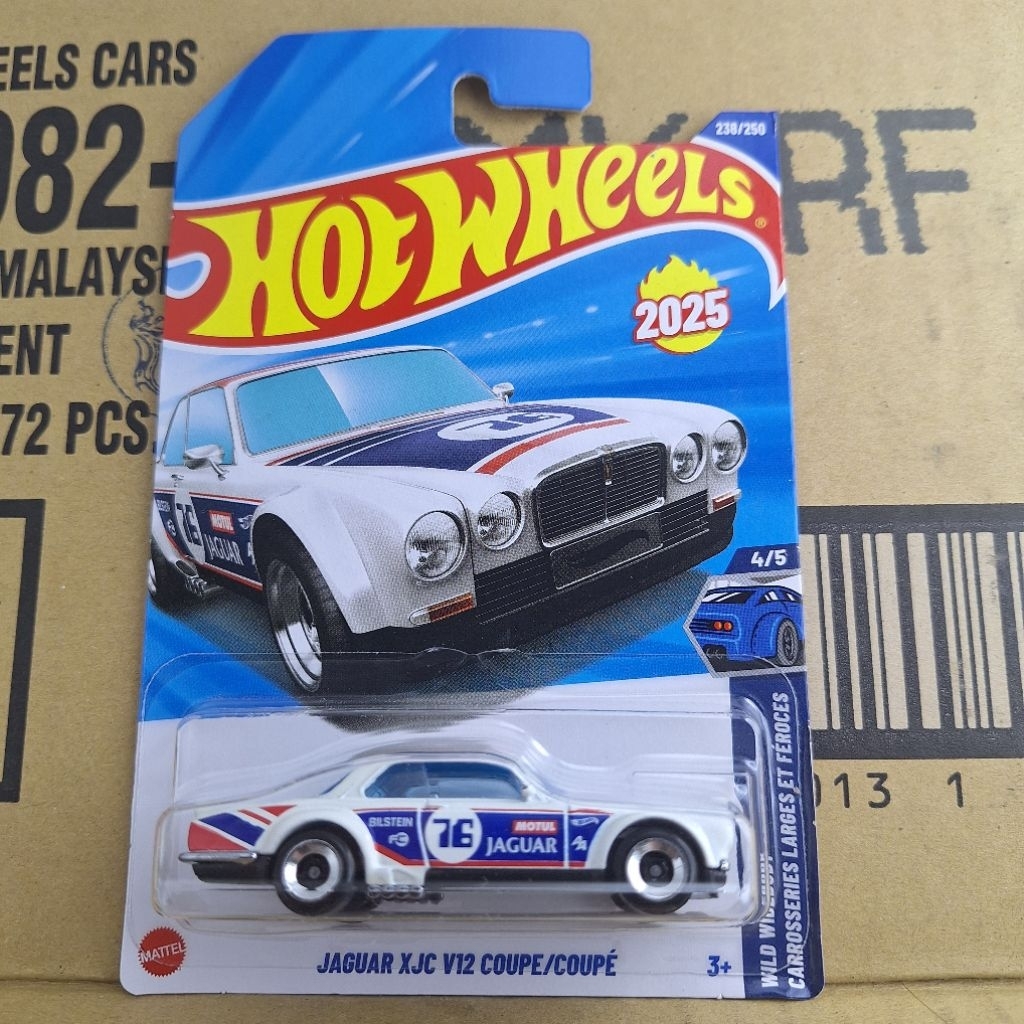 รถเหล็ก Hotwheels JAGUAR XJC V12 COUPE 238/250 (kg16)